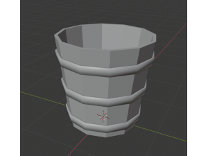 Woodwn Basket 3D Baskı Modeli
