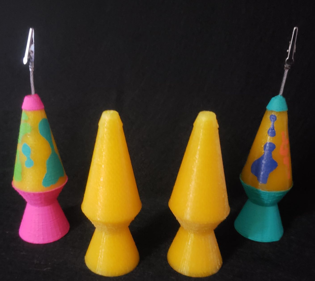 Lava Lamp Clip 3D Print Model .c4d .max .obj .3ds .fbx .stl .blend 