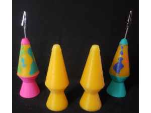 Lava Lamp Clip 3D Print Model
