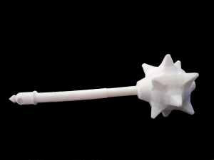 Studded Mace Keychain 3D Baskı Modeli