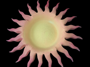 Sun Ashtray 3D Baskı Modeli