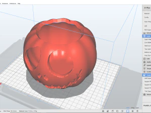 Jack-o-Lantern Pumpkin 3D Print Model