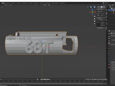 Nitro Bee Rugged Mount Case Model Cetak 3D