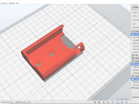 Nitro Bee Rugged Mount Case 3D Print Model