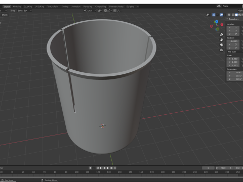 Oil Filter Cover Modèles 3D en vedette