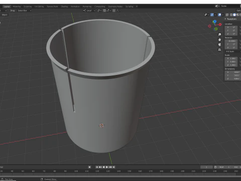 Oil Filter Cover 3D Print Model