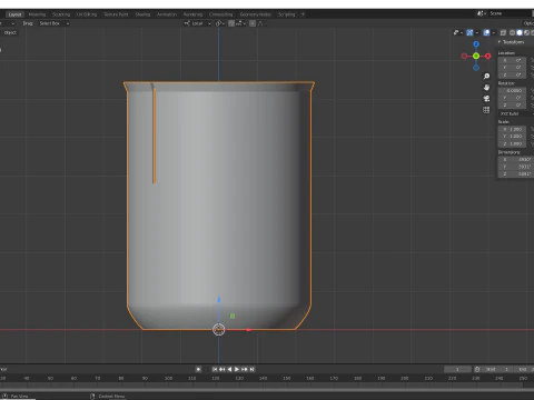 Oil Filter Cover 3D Print Model