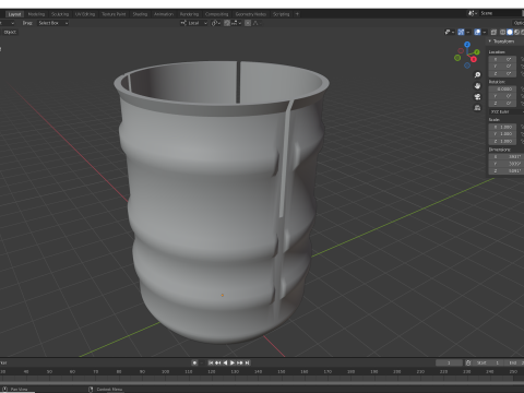 Oil Filter Cover Modèles 3D en vedette