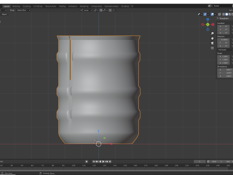Oil Filter Cover Modèles 3D en vedette