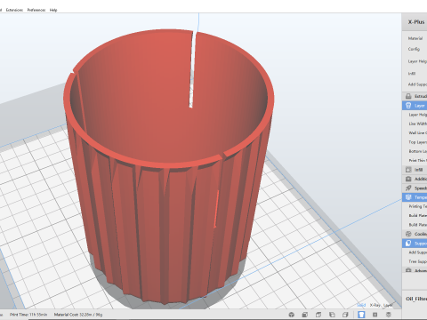 Oil Filter Cover Modèles 3D en vedette