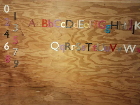 Keyboard Alphabet Numbers and Symbols 3D Print Model