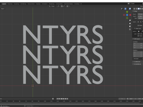 Keyboard Alphabet Numbers and Symbols 3D 打印模型