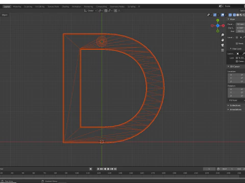 Keyboard Alphabet Numbers and Symbols 3D Print Model