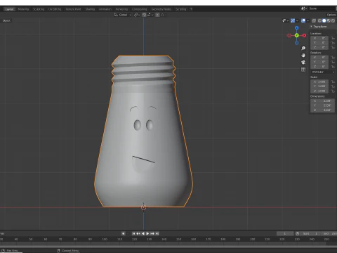 Salt and Pepper Shaker 3D Print Model