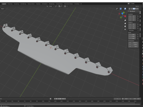 Sheet Metal Ruler and Corner Notch andRadius Marker Tools Model Cetak 3D