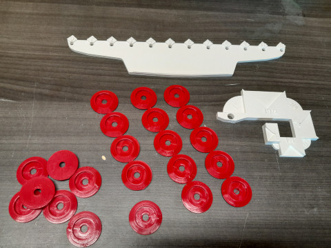 Sheet Metal Body Tools and Washer 3D Print Model