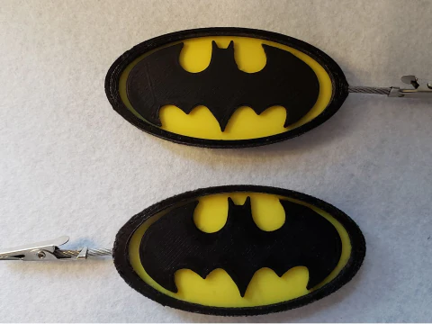Justice League Party Clips and Magnets 3D Print Model