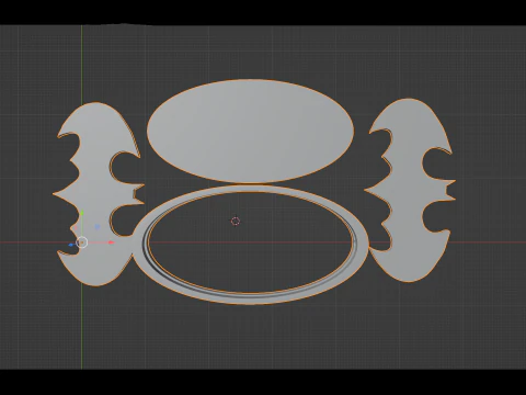 Justice League Party Clips and Magnets 3D Print Model