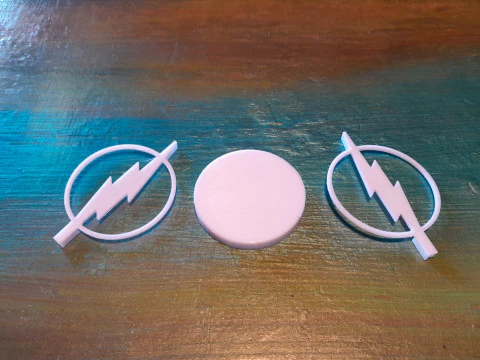 Justice League Party Clips and Magnets 3D Print Model