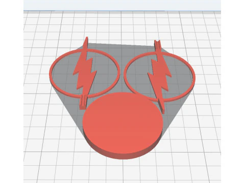 Justice League Party Clips and Magnets 3D Print Model