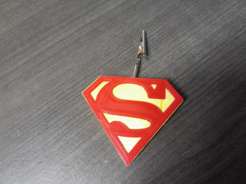 Justice League Party Clips and Magnets 3D Print Model