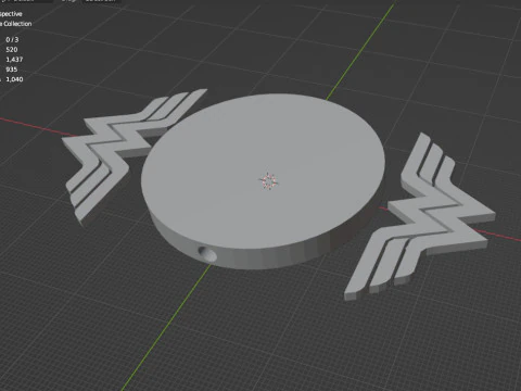 Justice League Party Clips and Magnets 3D Print Model
