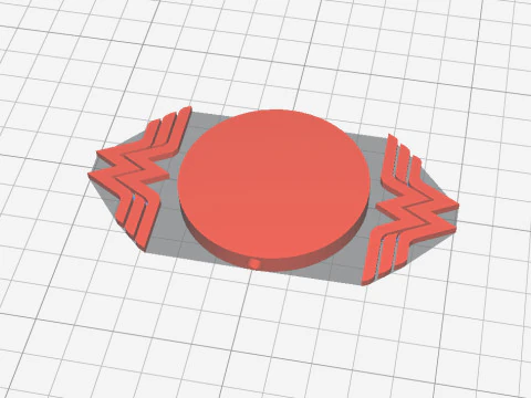 Justice League Party Clips and Magnets 3D Print Model