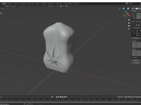 Roach Clips and Ashtray Modelo de Impressão 3D