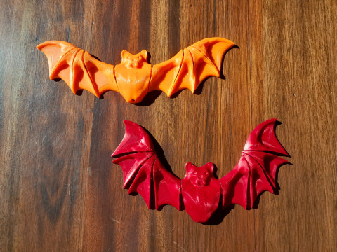 Flexy Fidget Bat e decoração de Halloween Modelo de Impressão 3D