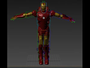 Homem de Ferro Mark 2 Modelo 3D