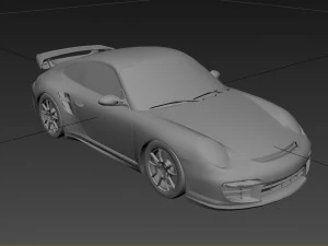 Porsche 911 GT 3D Model
