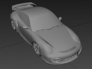 Porsche 911 GT 3D 模型