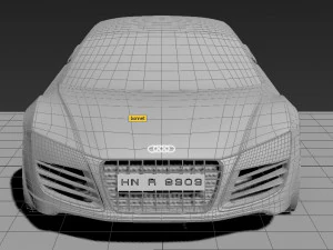 Audi R8 s line 3D Model