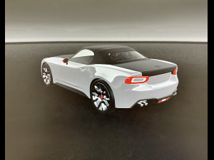 Abarth 124 spider 3D मॉडल