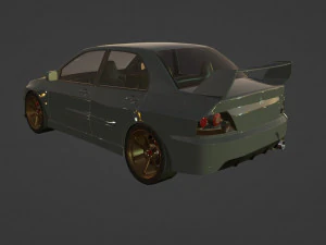 Mitsubishi Lancer Evo IX 3D Model