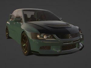 Mitsubishi Lancer Evo IX 3D Model