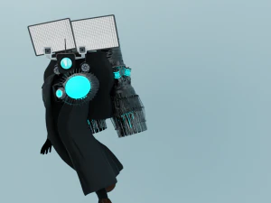 Skibidi toilet Camera Titan 3D Model