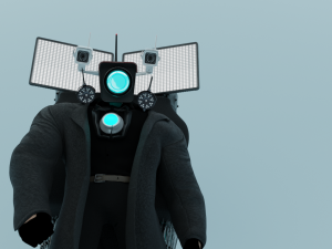 Skibidi toilet Camera Titan 3D Model