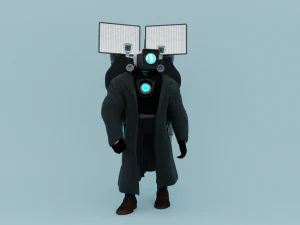 Skibidi toilet Camera Titan 3D Model