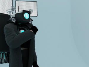 Skibidi toilet Camera Titan 3D Model