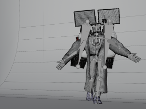 Skibidi toilet Camera Titan 3D Model