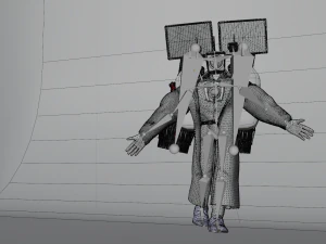 Skibidi toilet Camera Titan 3D Model
