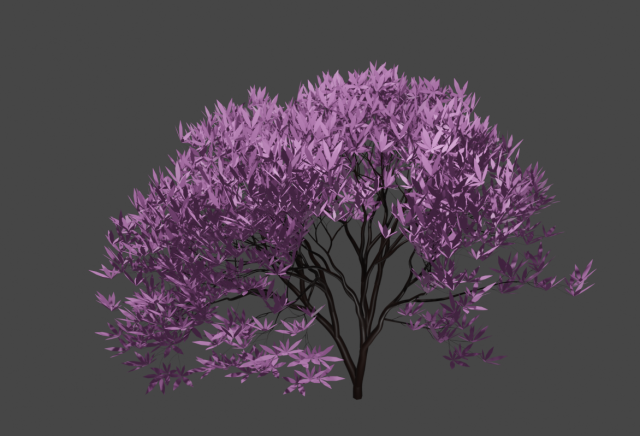 Sakura Model 3D .c4d .max .obj .3ds .fbx .stl .blend 