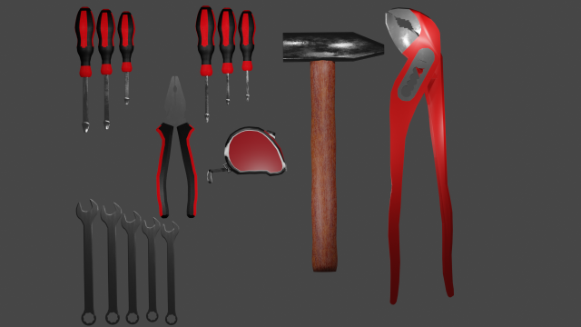 Tools Modèle 3D .c4d .max .obj .3ds .fbx .stl .blend 