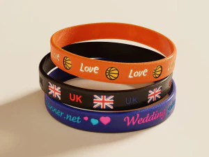 Silicone Wristband 3D Model