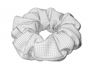 Scrunchie Modelo 3D