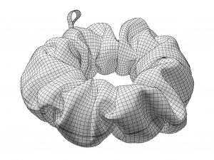 Scrunchie Modelo 3D
