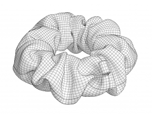 Scrunchie Modelo 3D