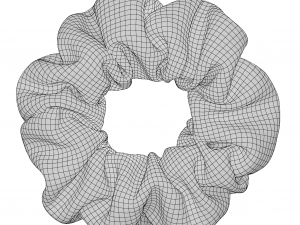Scrunchie Modelo 3D