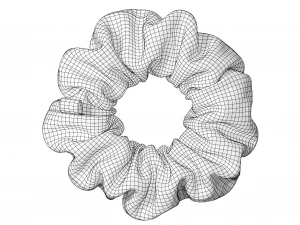 Scrunchie Model 3D